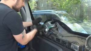 Замена моторчика заднего стеклоочистителя Pajero 4 пошаговая инструкция