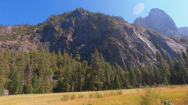 Yosemite Valley Scenic Mountain Drive 4K | Yosemite National Park, California