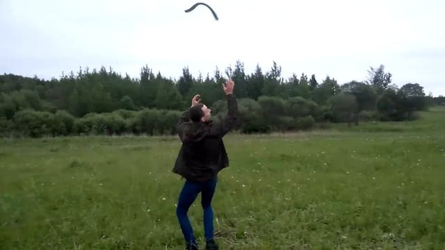 Как бросать бумеранг (видео от Фила Чернышова. 1) смотреть онлайн