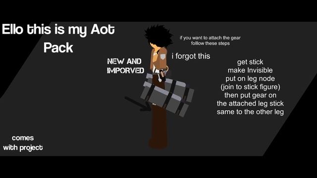 Aot pack + project(stick nodes pro) смотреть онлайн