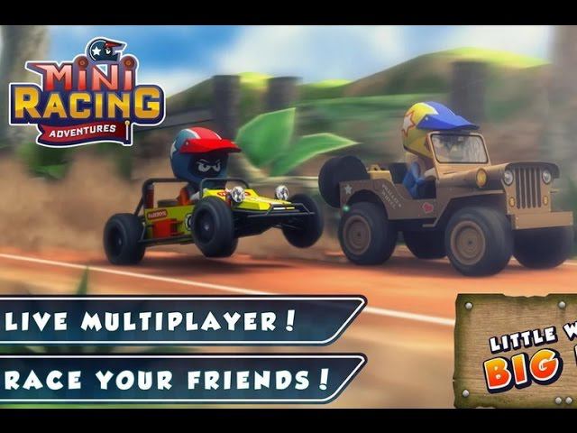 Mini Racing Adventures - Гоняем на картинге Android(Обзор/Review) смотреть онлайн