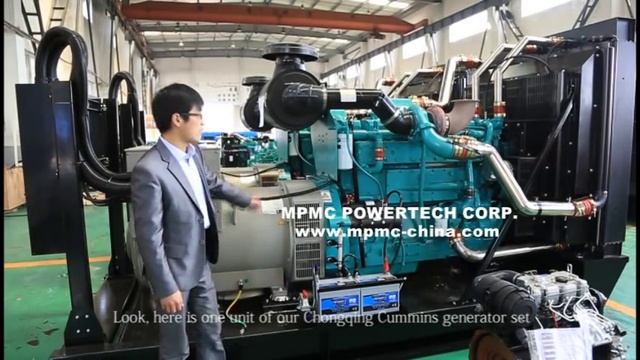 Manufacturing Cummins Diesel Generator Sets In China смотреть онлайн