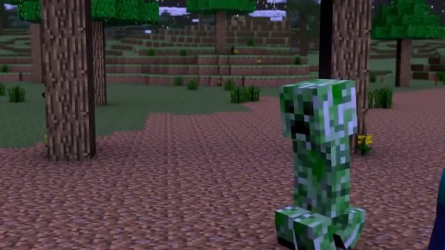 Самый лучший милый мульт про майнкрафт (Minecraft мульт про жизнь Стива!) смотреть онлайн
