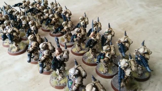Kasrkin army - Militarum Tempustus - Scions смотреть онлайн