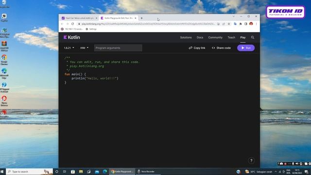 Dasar Pemrograman Kotlin 1 смотреть онлайн