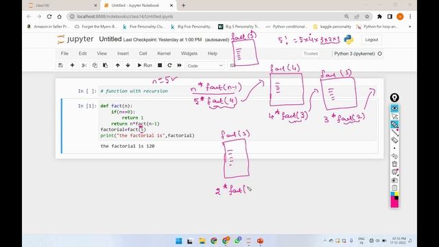 Learn Python programming in TAMIL | Recursive Function | [Tamil] смотреть онлайн
