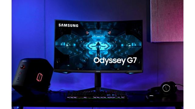 Samsung Globally Launches Odyssey G7 Curved Gaming Monitor смотреть онлайн
