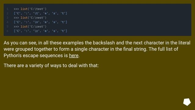Windows path in Python смотреть онлайн