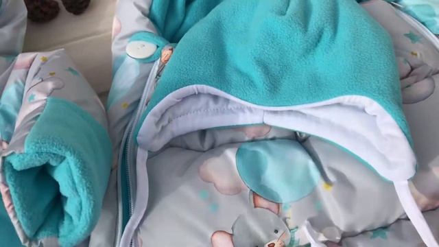 Зимний комплект для новорождённого Пушинка ТМ663 смотреть онлайн