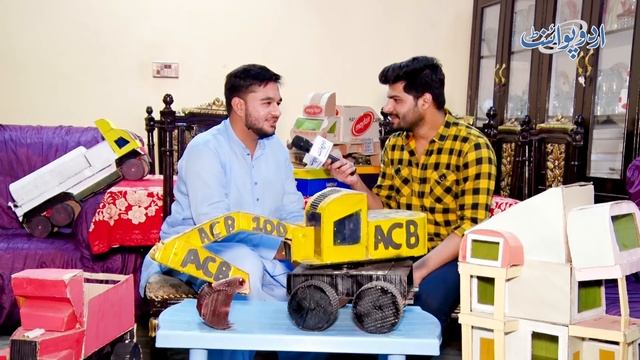 Waste Paper Board Se Heavy Weight Garion Ke Model Banane Wala Student - Shandar Models Dekhiye смотреть онлайн