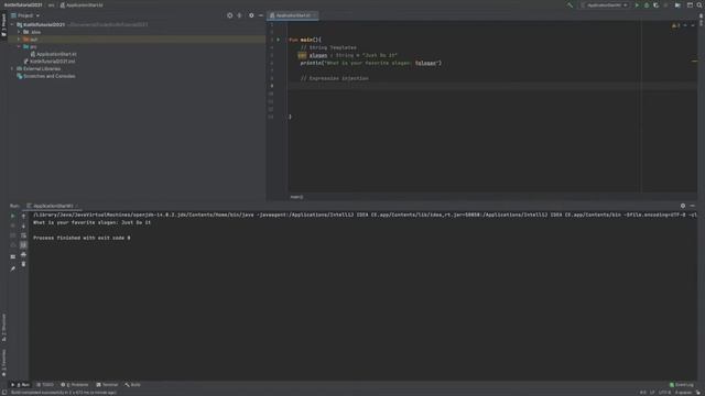 Kotlin Beginner Tutorial 14 | String Template смотреть онлайн