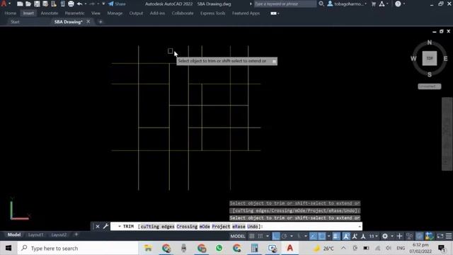 Trim Command: AutoCAD 2022 Version смотреть онлайн
