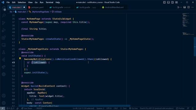 How to add Big Picture Notification | Flutter Notification | 2023 смотреть онлайн
