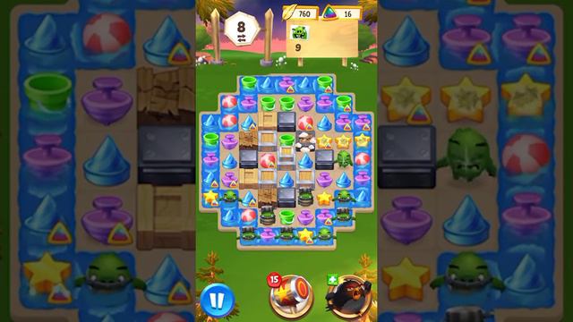 Angry Birds Match [HD] Level 466 смотреть онлайн
