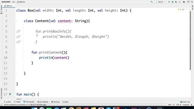Kotlin Nested Class Example смотреть онлайн