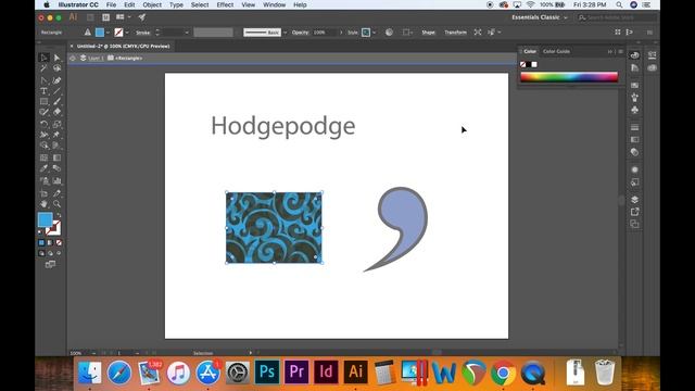 How to Use the Control Panel in Illustrator CC (Tutorial_002) смотреть онлайн