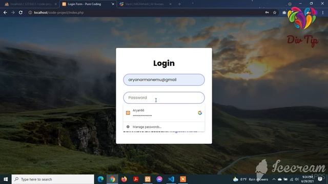 Complete Login Form With Session Variable Using Only PHP & MySQL смотреть онлайн