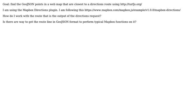 GIS: Mapbox Directions Plugin - Get Route GeoJson смотреть онлайн