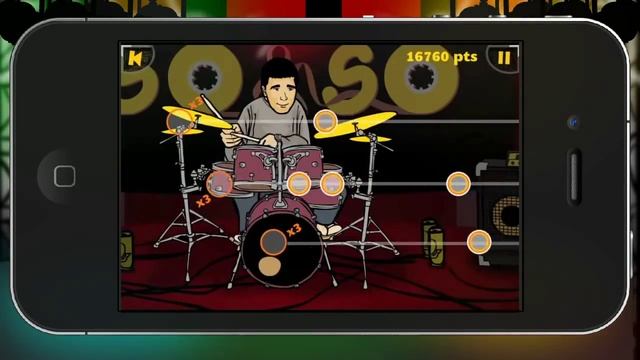 Tap Song - iPhone & iPad Music Game - Gameplay - all 4 instruments and vocal смотреть онлайн