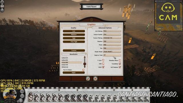 Total War: Shogun 2 - GTX 950 - i3 & i7 - 1080p - 900p - 720p смотреть онлайн
