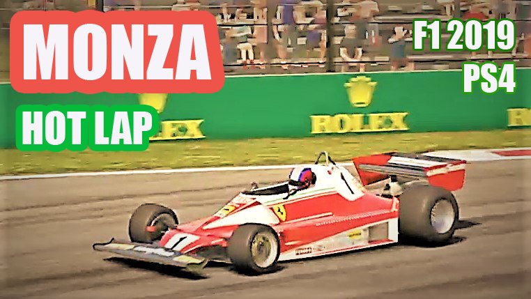 F1 2019 PS4 Круг по трассе в Монце | Ferrari 312 T2 1976 смотреть онлайн