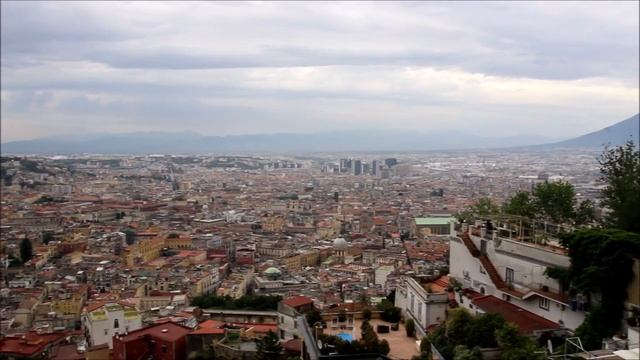 Италия. Панорама Неаполя. смотреть онлайн