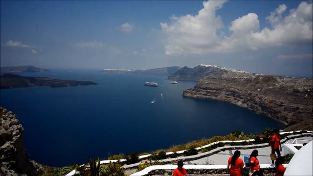 Остров Санторини Греция (Santorini Greece) смотреть онлайн