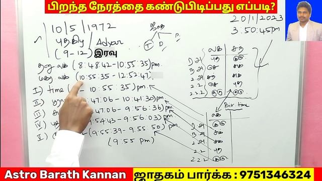பிறந்த நேரம், தேதி சரியாக தெரியாமல் குழப்பமா | Birth Time Rectification, Correction Astrology Tamil смотреть онлайн