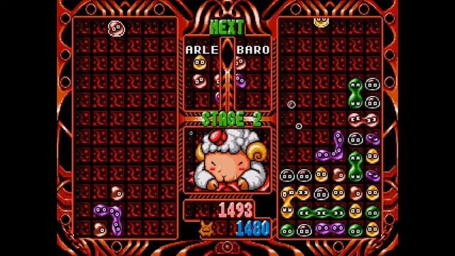Puyo Puyo 2 ... (Sega Genesis) Gameplay смотреть онлайн