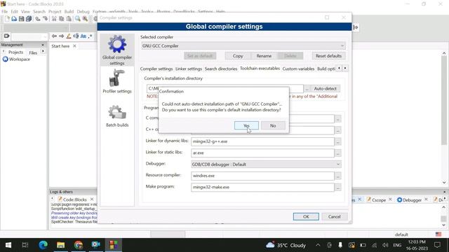 Fix Code Blocks Can't Find Compiler Executable in your Configured Search path's the GNU GCC Compile смотреть онлайн