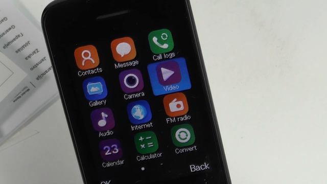 ALCATEL 3025 - Unboxing / Menu & Ringtones - Classic Phone смотреть онлайн