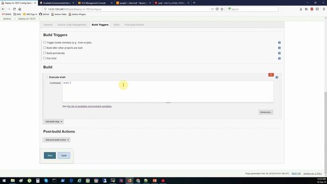 Jenkins - Простейшие Jobs включая Deployment