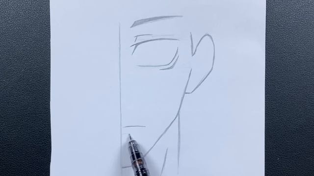 Anime sketch | how to draw itadori half face step-by-step easy смотреть онлайн