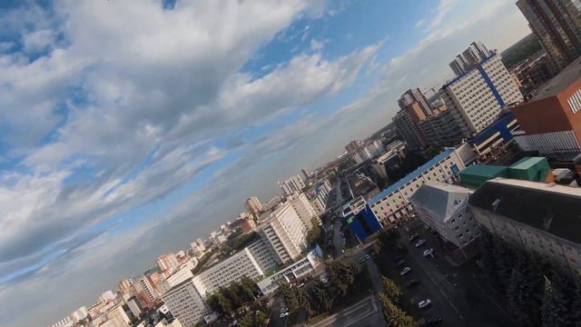 Облёт ЮУрГУ на FPV дроне