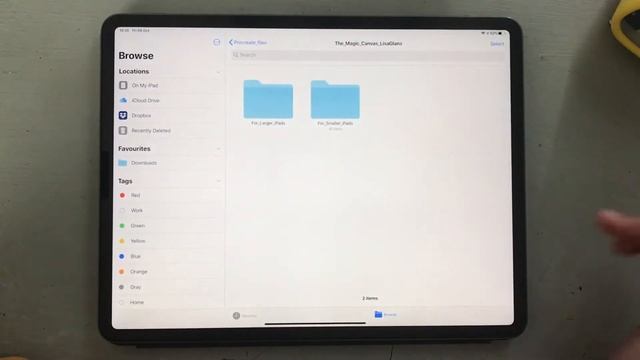 How to import and open the Magic Canvas Procreate documents on your iPad смотреть онлайн