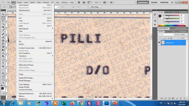 How to edit document and certificate in Photoshop || Edit Your Certificate смотреть онлайн