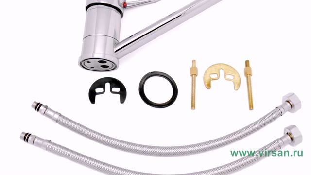 Смеситель на кухню SAS 1105 (H702) 40 мм смотреть онлайн