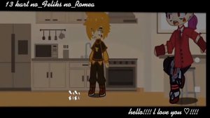 меме не_феликс и не_ромео❤️💛 не_13 карт ._. #гача_клуб #не_13карт