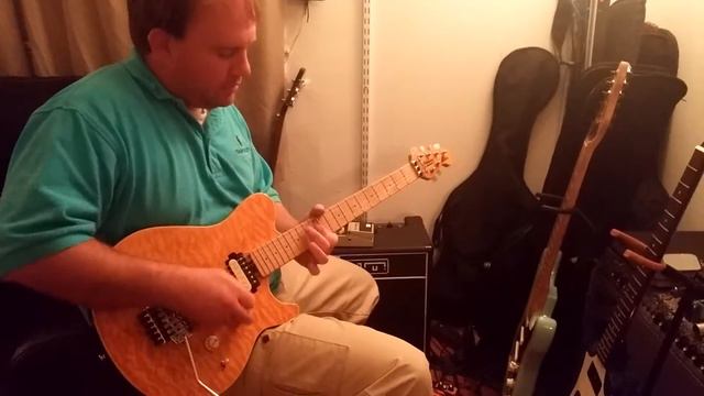 2009 sterling ax40 into 77 fender twin reverb смотреть онлайн