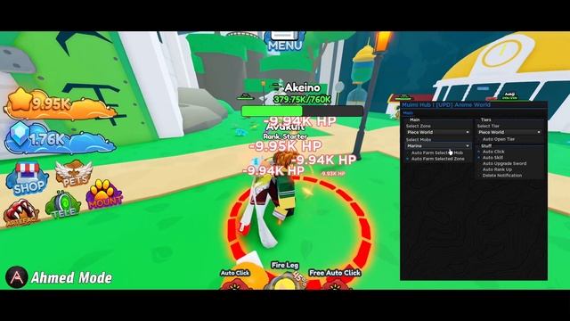 [UPD] Roblox Anime World Script Auto Farm Auto Upgrade Skills & Pets Pastebin 2023 смотреть онлайн