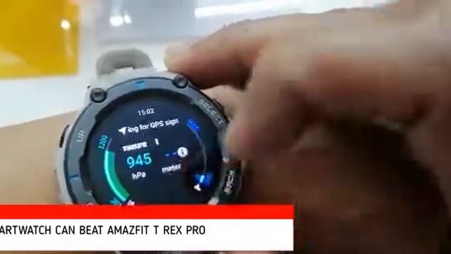 NO FITNESS WATCH CAN MATCH AMAZFIT T REX PRO смотреть онлайн