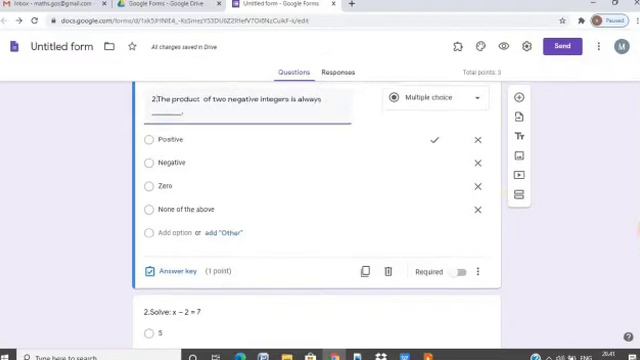 How to create online tests using google form смотреть онлайн