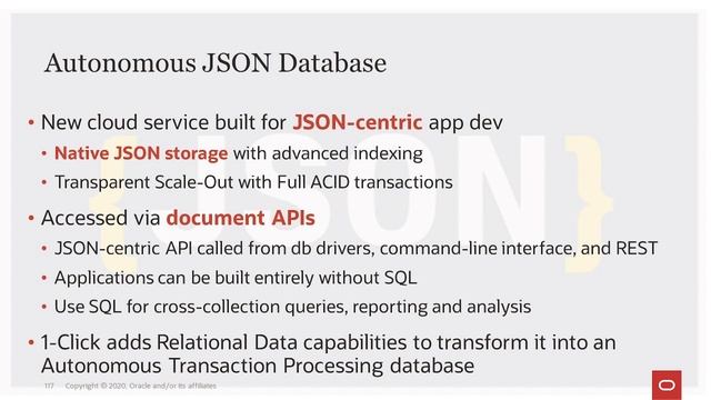 Juan Loaiza Announces Autonomous JSON Database смотреть онлайн