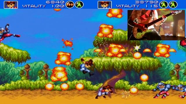 Gunstar Heroes Brave Man Metal Cover смотреть онлайн