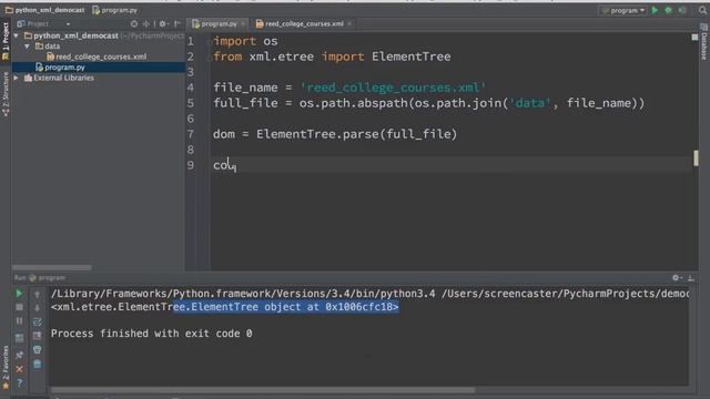 Python XML Jumpstart in only 5 minutes смотреть онлайн