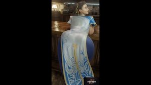 Street Fighter 6 | Chun-Li (Booty Shake Cycle with Jiggle Physics) 4k UHD 3D Animation