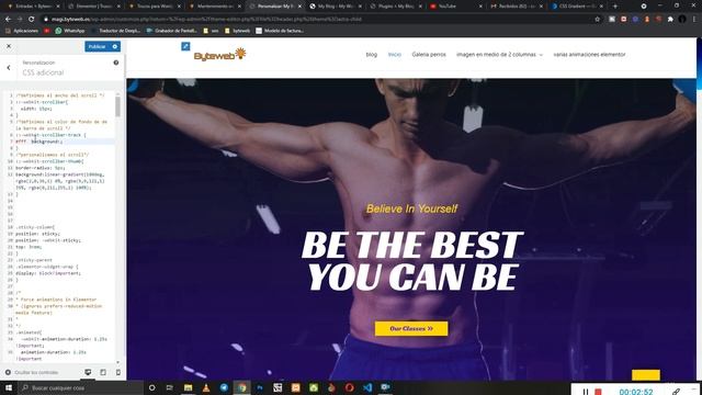 ✅ Personalizar barra de scroll en Wordpress y sin plugins смотреть онлайн