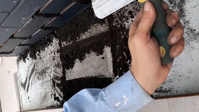 как сделать полусухую затирка с лёгким способом