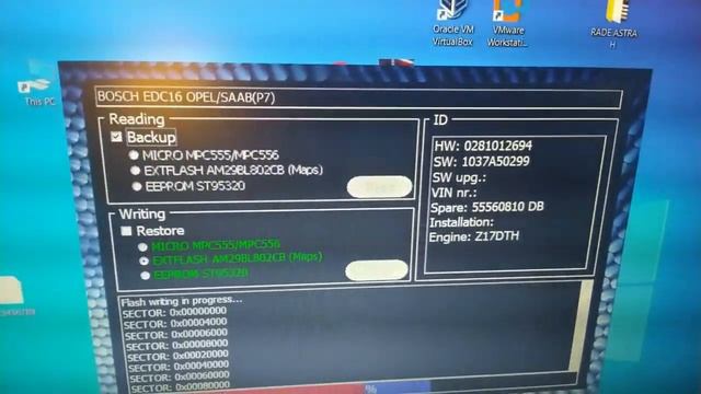 EGR Off IMMO Off  EDC16C9 OPEL
