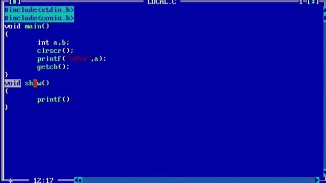Local Variable in C language | Scope and Default value of Local variable in c programming смотреть онлайн